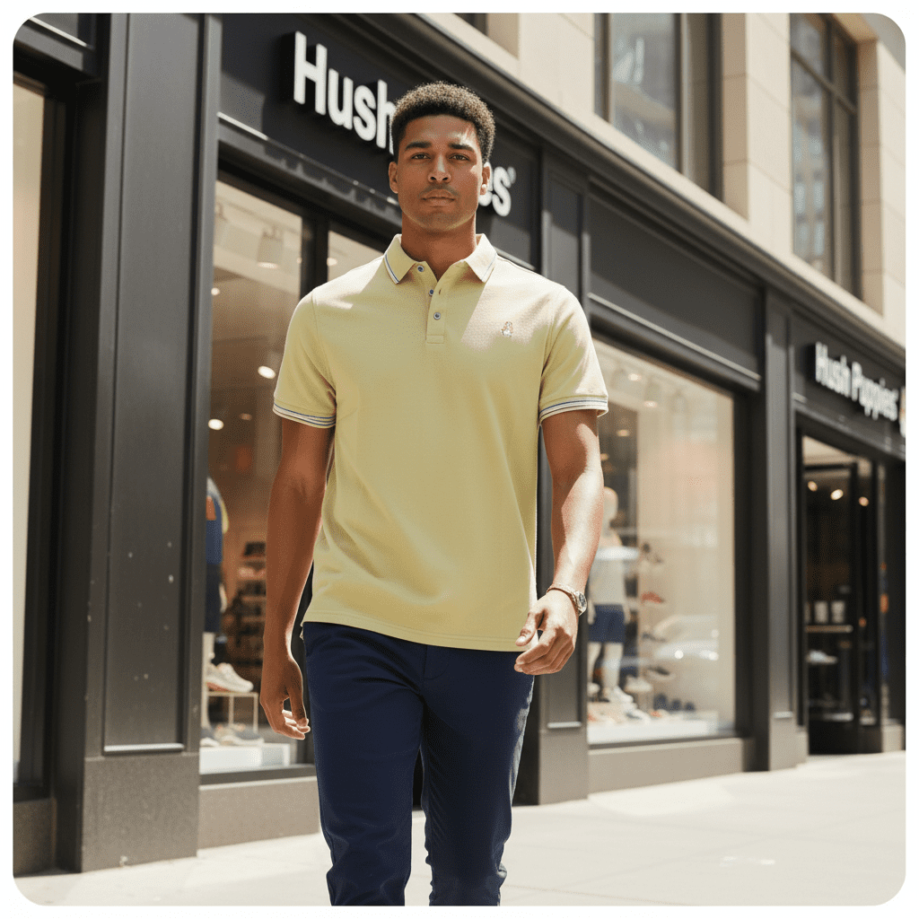 Hush Puppies short-sleeved T-Shirt (Polo) - Image 5
