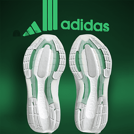 Adidas Ultraboost Light White Tint Court Green Blue Dawn HQ6350 - Image 3