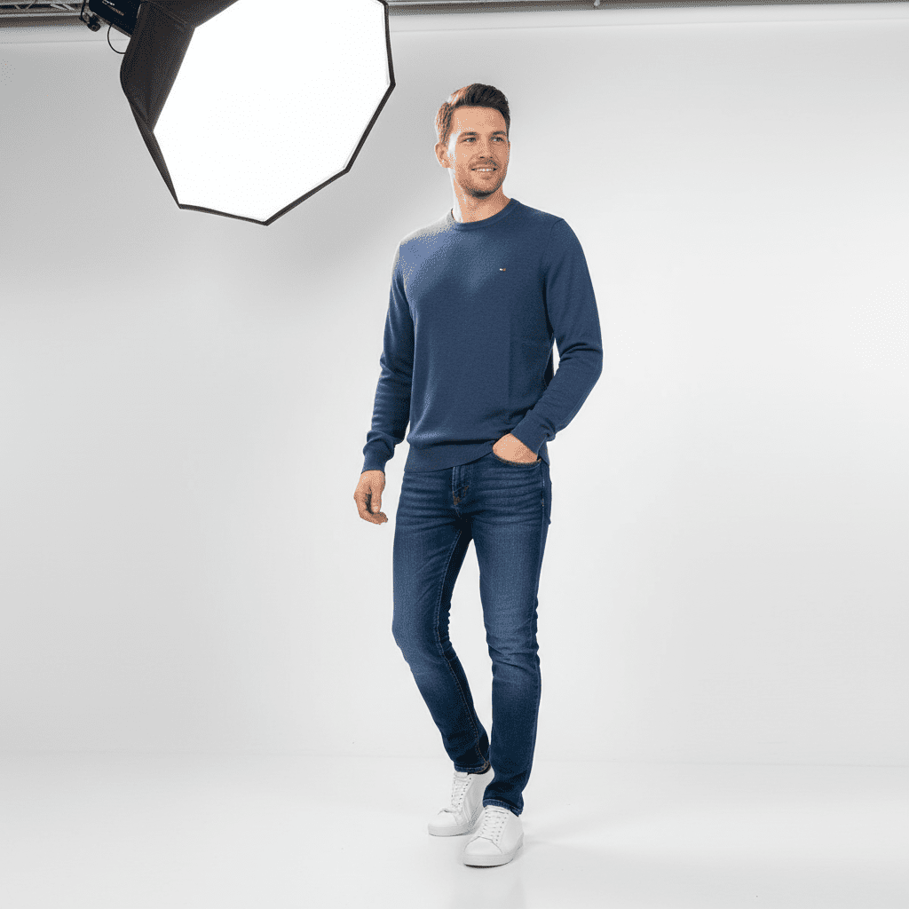 Tommy Hilfiger Pima Organic Cotton Cashmere - Image 3