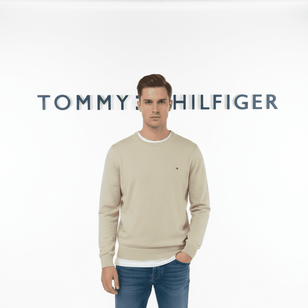 Tommy Hilfiger Pima Organic Cotton Cashmere Men Outfit